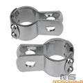 Highway Foot Pegs Mount Clamps 1-1/4" for Harley Honda