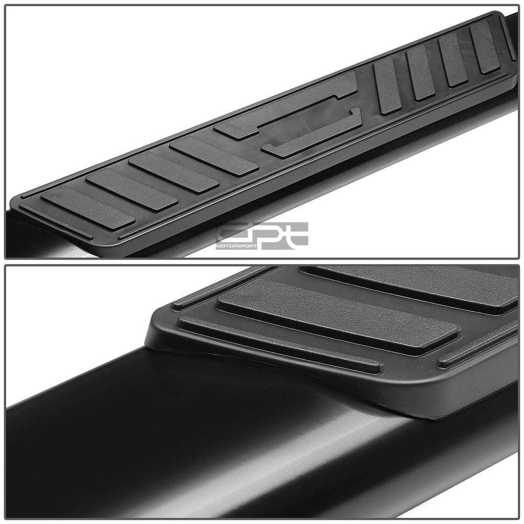 5" Black Oval Side Step Nerf Bar Running Board for Ford F150 Supercrew (2004–2008)