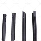4X Window Weatherstrips Trim Belt Set for Mitsubishi Lancer (2008–2017)