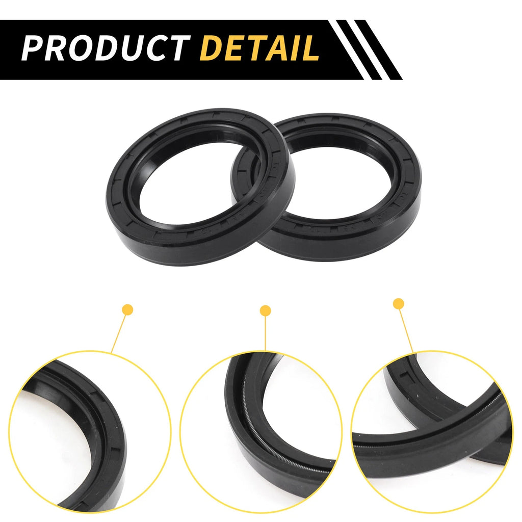 Set of 5 Oil Seal Rotary Shaft Seal NBR Rubber 40x56x10mm