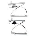 2X Window Regulator Assembly Pair for Infiniti QX60 (2014–2020) w/o Motor Front L&R