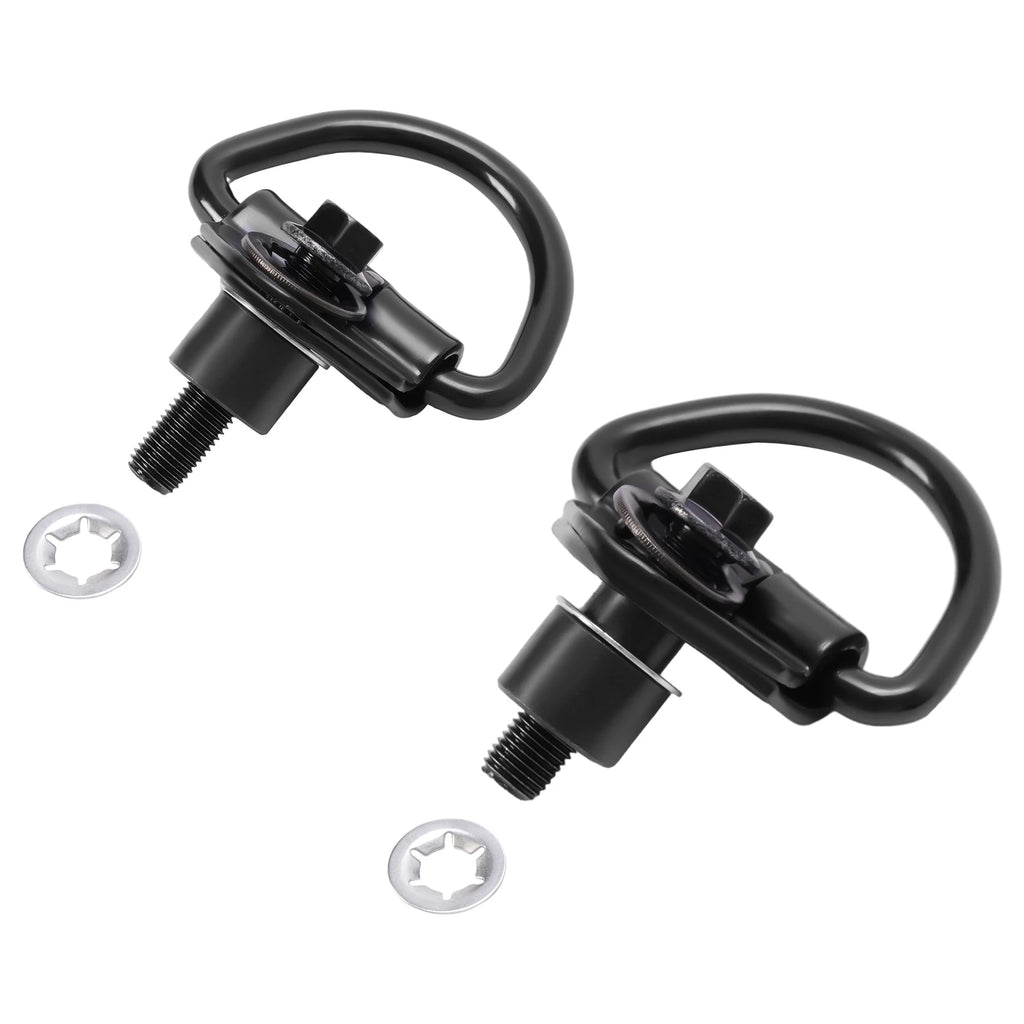 2X D-Rings Rear Cargo Tie Down Hooks for Ford Transit 150 250 350 (2015–2023)