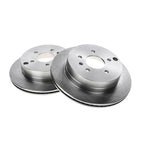 Rear Disc Brake Rotors & Ceramic Pads for Chevrolet Equinox (2007–2009)