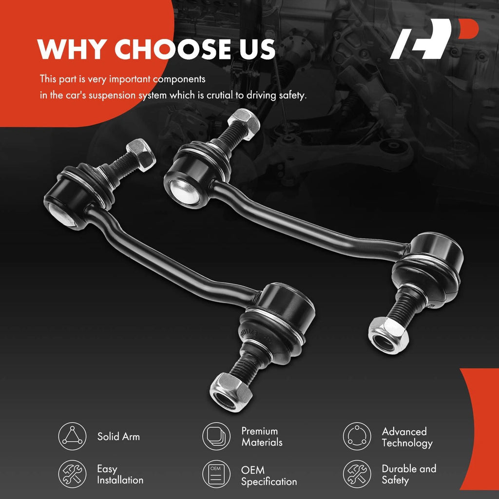 2X Front Stabilizer Bar Links for Hyundai Sonata (2006–2010) Azera (2006–2011)