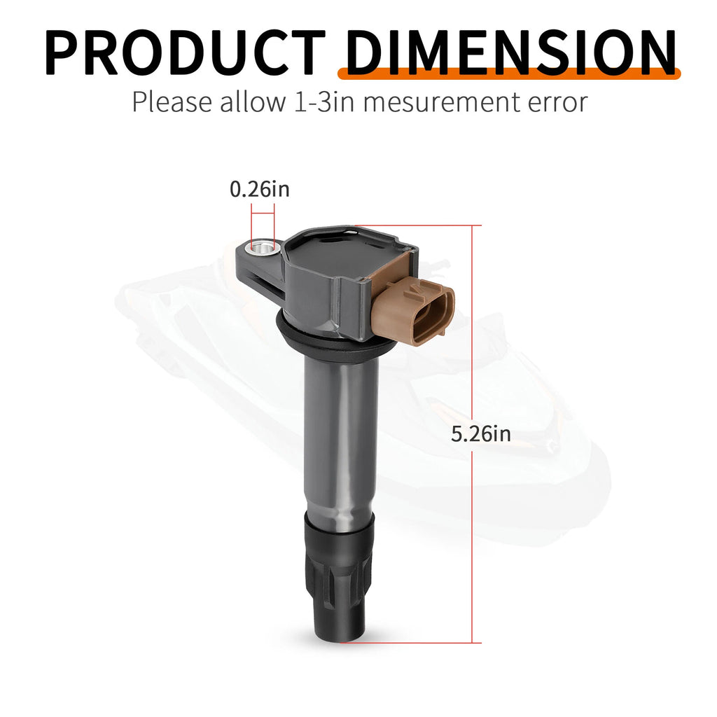 3X Ignition Coil Stick for Sea-Doo GTI 90 130 155 SE (2018–2023)