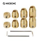 8PCS Brass Wheel Balance Weights Refill Kit for Universal Motorcycles