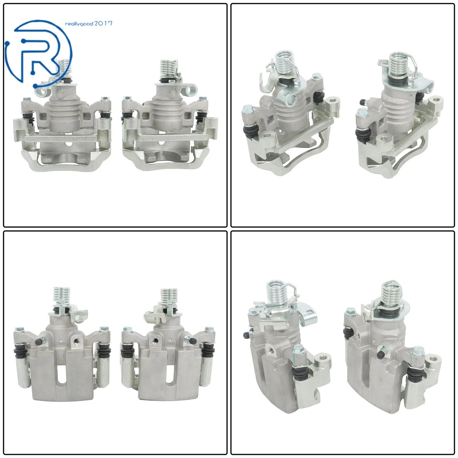 Rear Brake Caliper Set w/ Bracket 18B4869 18B4868 for Buick LaCrosse (2005)