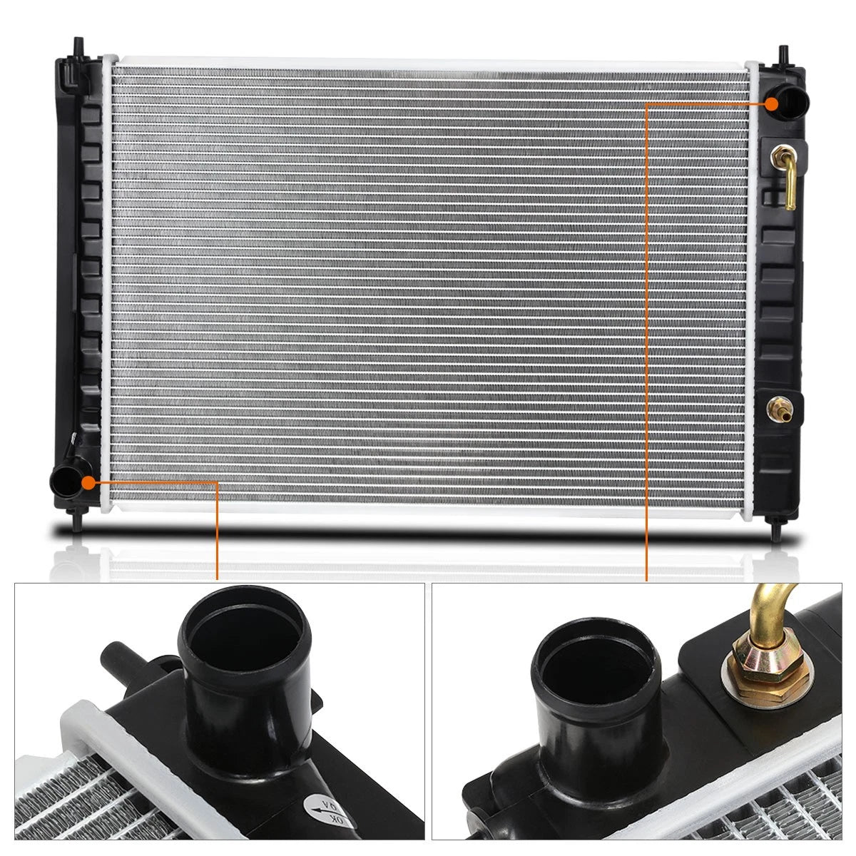 Aluminum Core Radiator for Nissan Murano/Quest (2009–2016) DPI-13039