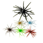 2X Sea Urchin Lure 6cm TPR Soft Bait for Bass (Mandarine)
