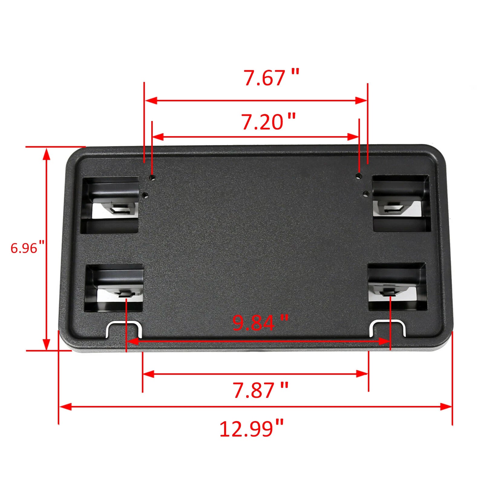 Front Bumper License Plate Holder Bracket for Ford F150 (2015–2017) #FL3Z17A385A