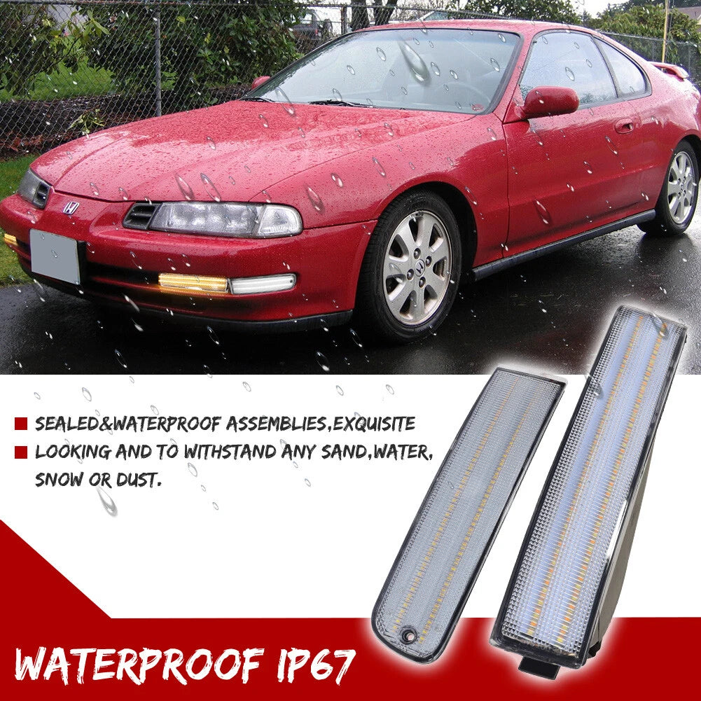 Clear Turn Signal Light Set for Honda Prelude (1992–1996)