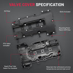Engine Valve Cover & Gasket Kit for Nissan Altima 2.5L (2007-2012)