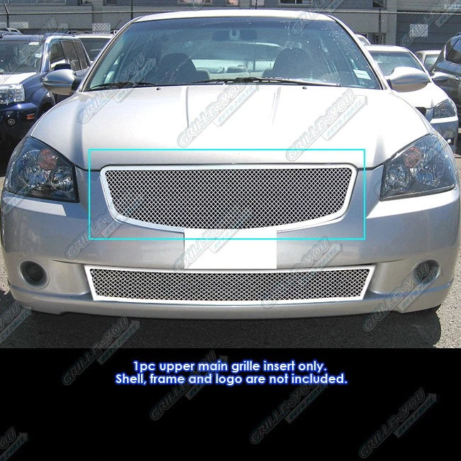 Stainless Mesh Grille Insert for Nissan Altima (2005–2006)