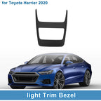 Front Row Light Trim Bezel for Toyota Harrier (2020) Black