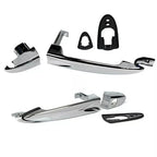 Silver ABS External Door Handle for Lancia Ypsilon (2003–2011)
