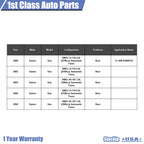 Rear Drive Shaft Assembly for Saturn Vue AWD (2002-2004)