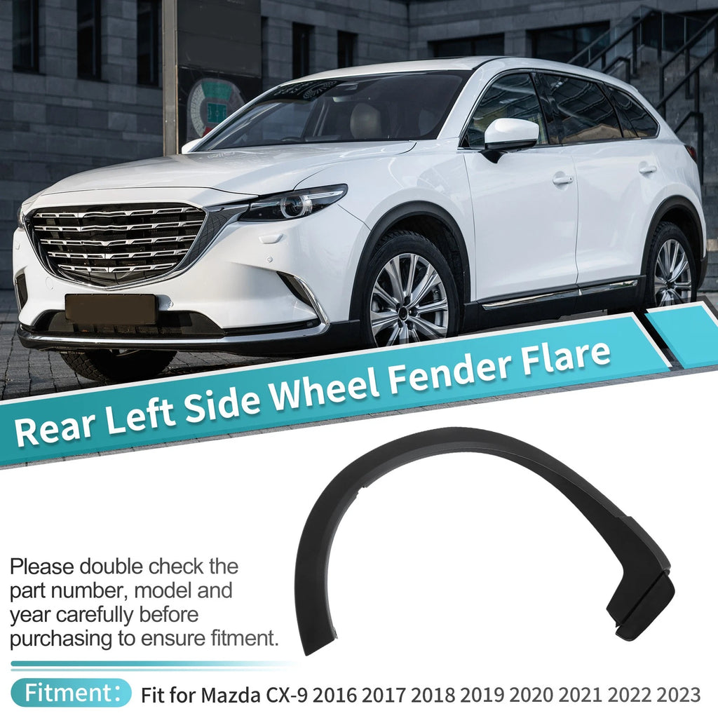Rear Left Wheel Flare Trim for Mazda CX-9 (2016–2023) TK48-51-W50F