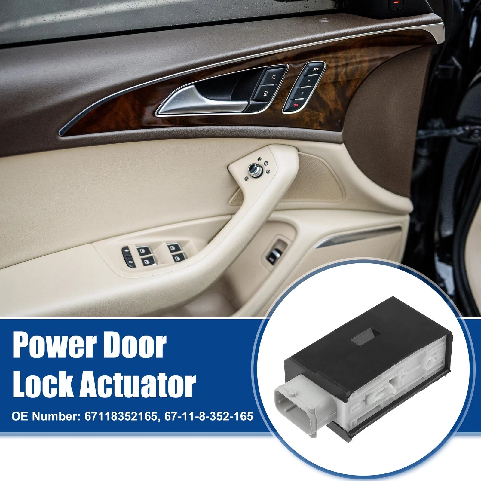 Door Lock Latch Actuator for BMW 525i (2001–2007)