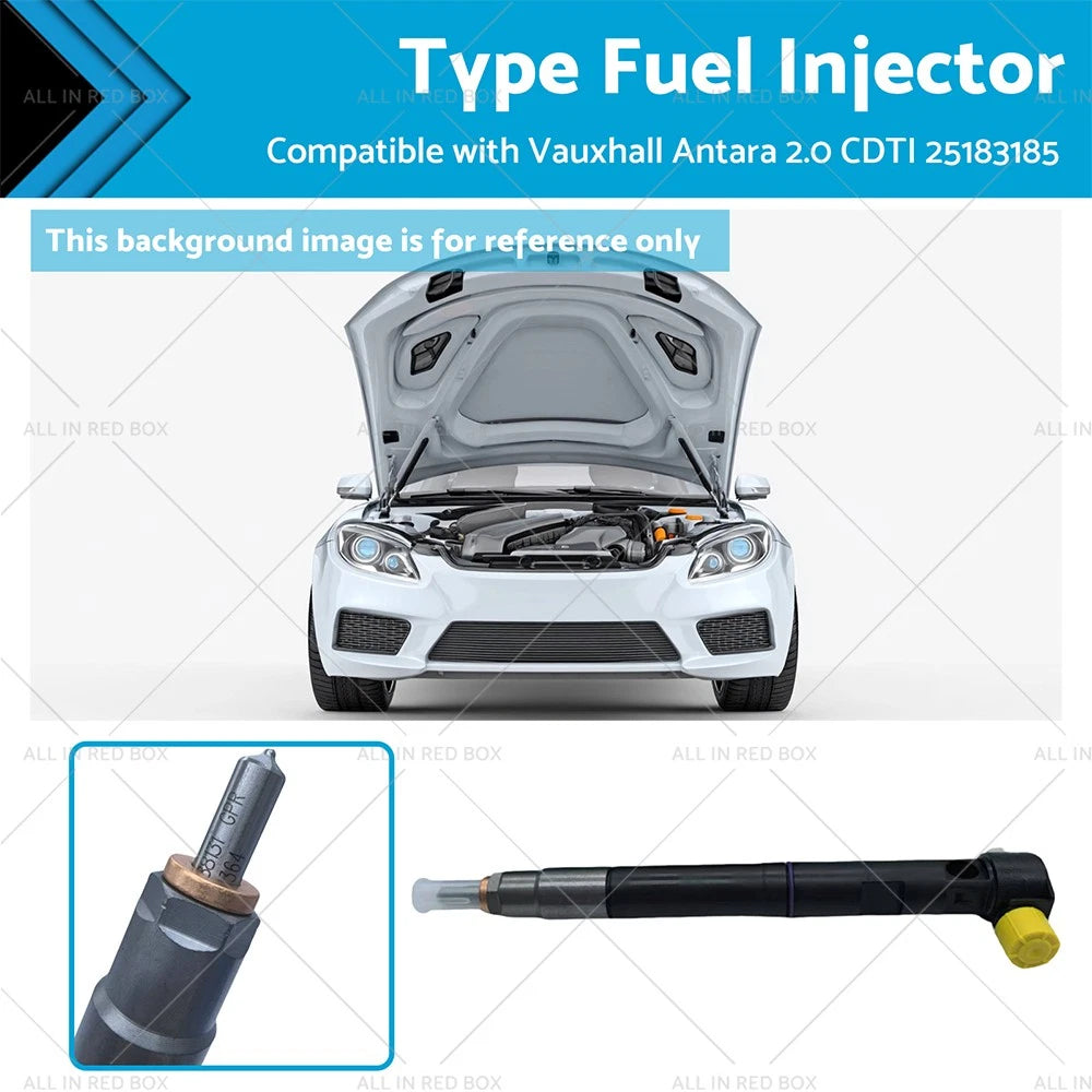 Injector for Vauxhall Antara Chevrolet 2.0 CDTi (2006–2015) 25183185 28264952