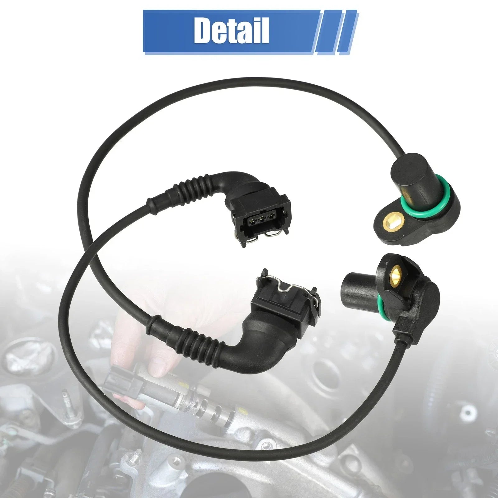 Engine Camshaft Position Sensor for BMW X5 E53 E38 Z8 7 Series Black