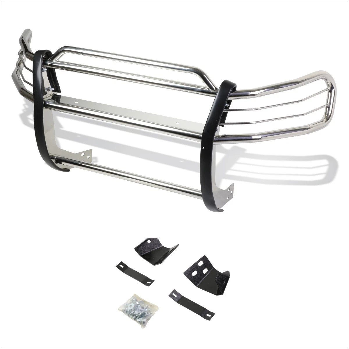Stainless Steel Front Bumper Brush Grill Guard for Toyota RAV4 (1996–2000)