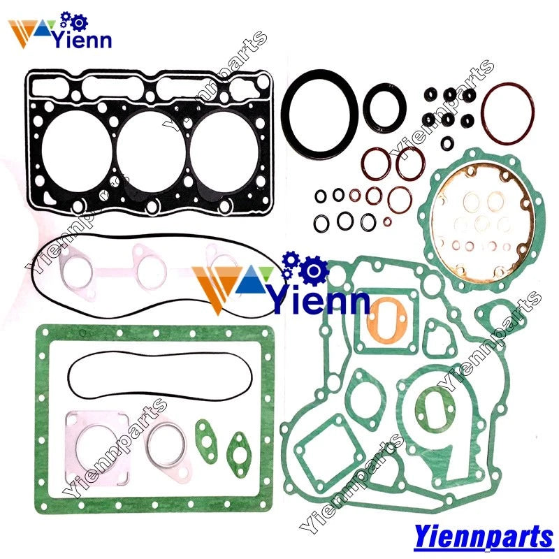 Engine Overhaul Rebuild Kit for Kubota D1305 (R1-261, B2650, B2920, F3080, F3060)