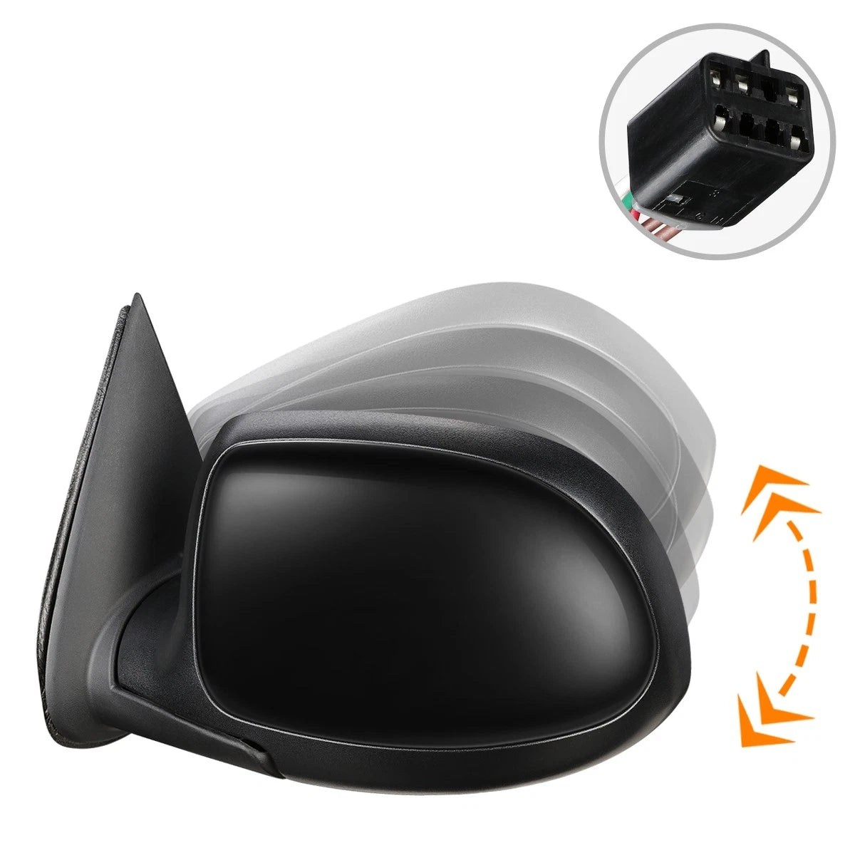 Power Heated Side Door Mirror for Chevy Avalanche/Silverado (2003–2006)