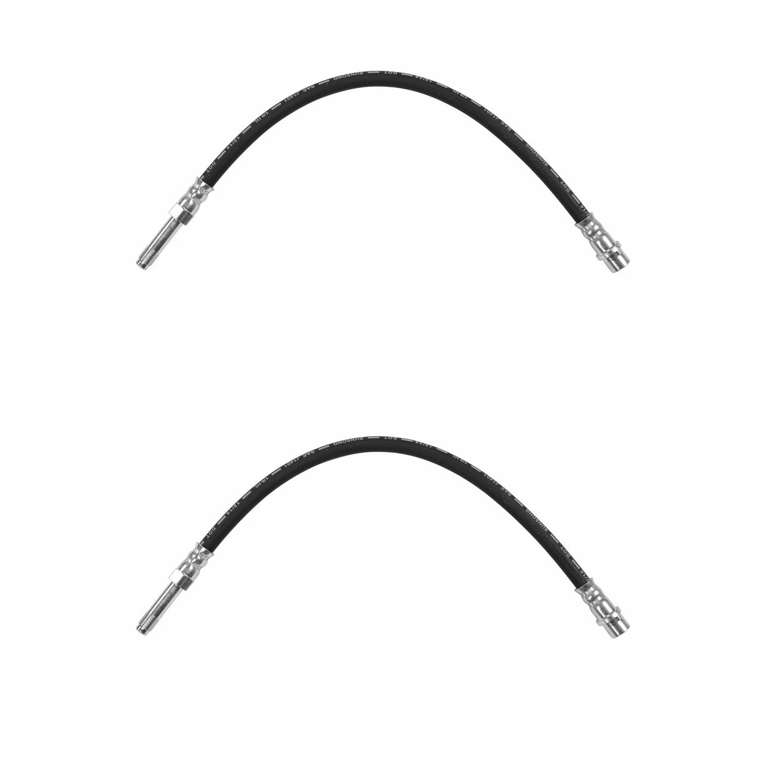Set of 2 Front Brake Hydraulic Hoses for Sprinter 2500 & 3500 (2007–2018)