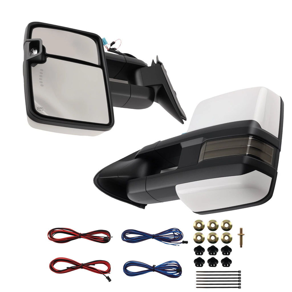 Heated Side View Mirror for Chevy Silverado Classic (2007) Chrome 15037957