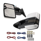 Heated Side View Mirror for Chevy Silverado Classic (2007) Chrome 15037957
