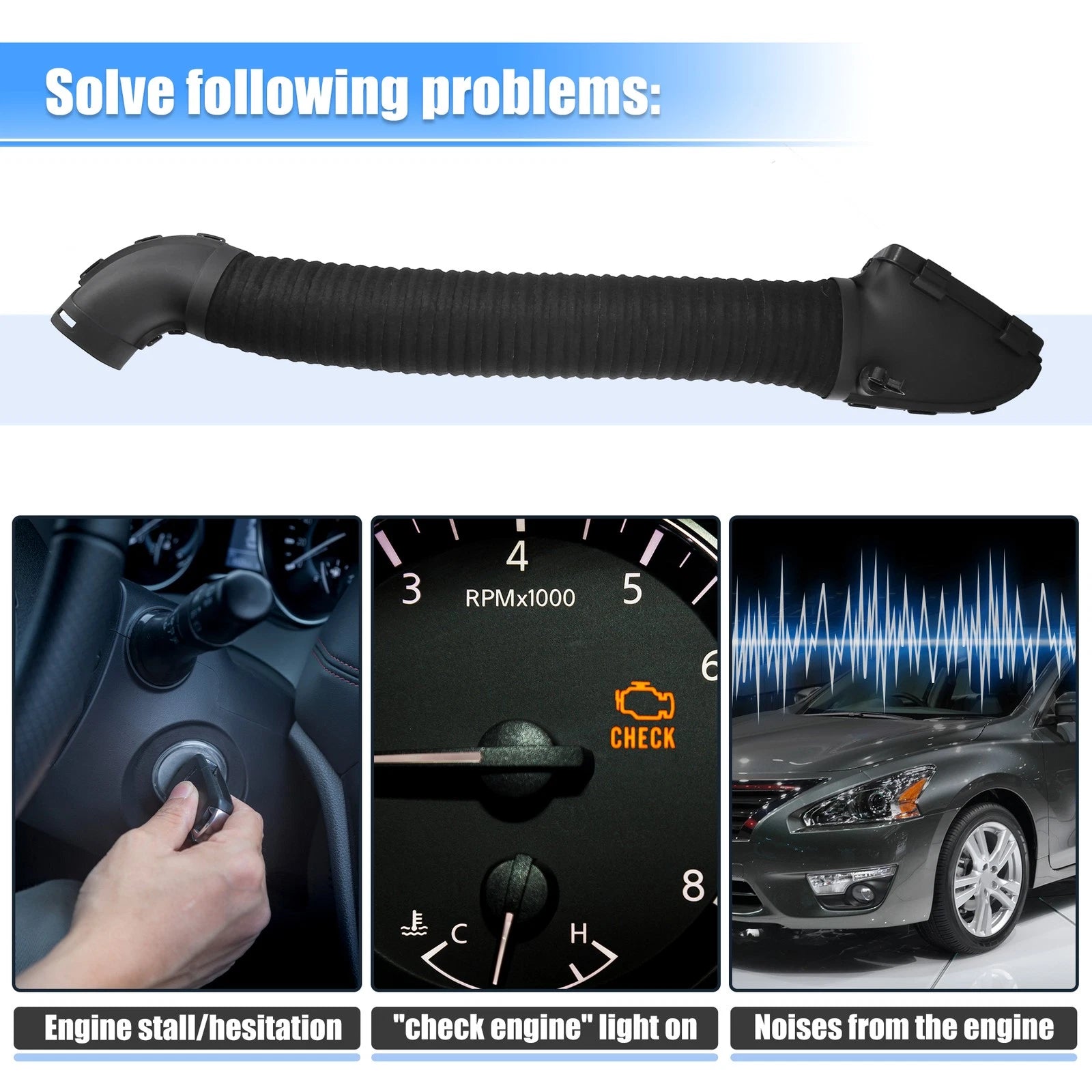 Air Intake Hose Tube for Mercedes Benz W211 E Class E200 (2004–2011)
