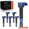 6x Blue Ignition Coil for Honda Accord (2000–2003) Odyssey (1999–2010) Acura