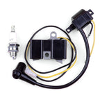 Ignition Coil & Spark Plug for Husqvarna 61 66 162 266 (Old Model)