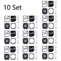 Set of 10 Carburetor Gasket Repair Kit for Stihl MS171 MS181 MS201 (RB-99 RB99)
