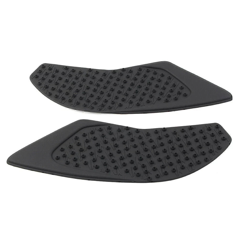 Black Tank Traction Side Pad Decals for Yamaha YZF-R1 (2015-2016)