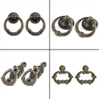 Set of 10 Zinc Alloy Door Pull Handles for Cabinet Drawer