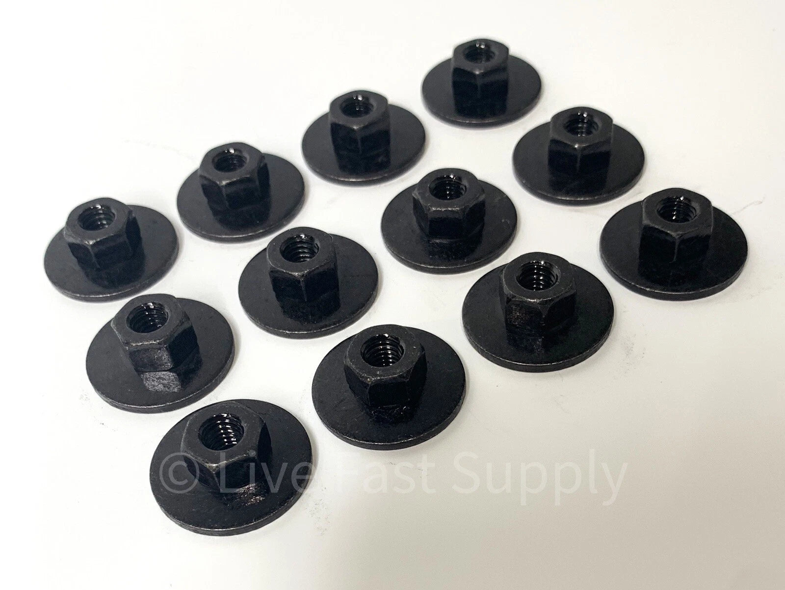 Tail Light Housing Nut Set Replacement for 1983–1993 Ford Mustang