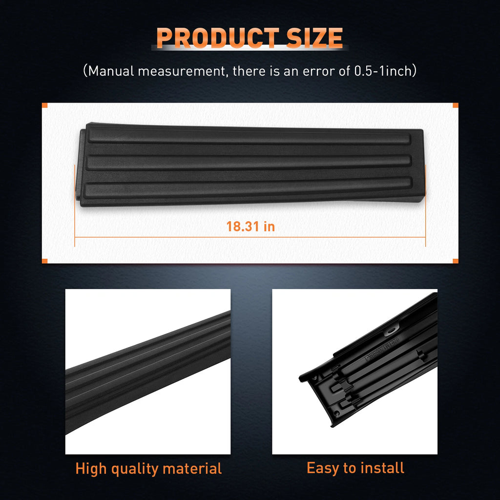 2pcs Tailgate Moldings for Ford F-150 (2009–2014) Right Left