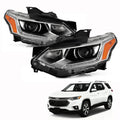 HID/Xenon Headlight Pair w/ LED DRL for Chevy Traverse (2018–2020)