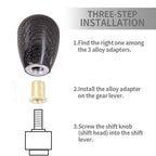 Carbon Fiber Automatic Gear Shift Knob for Universal Fit