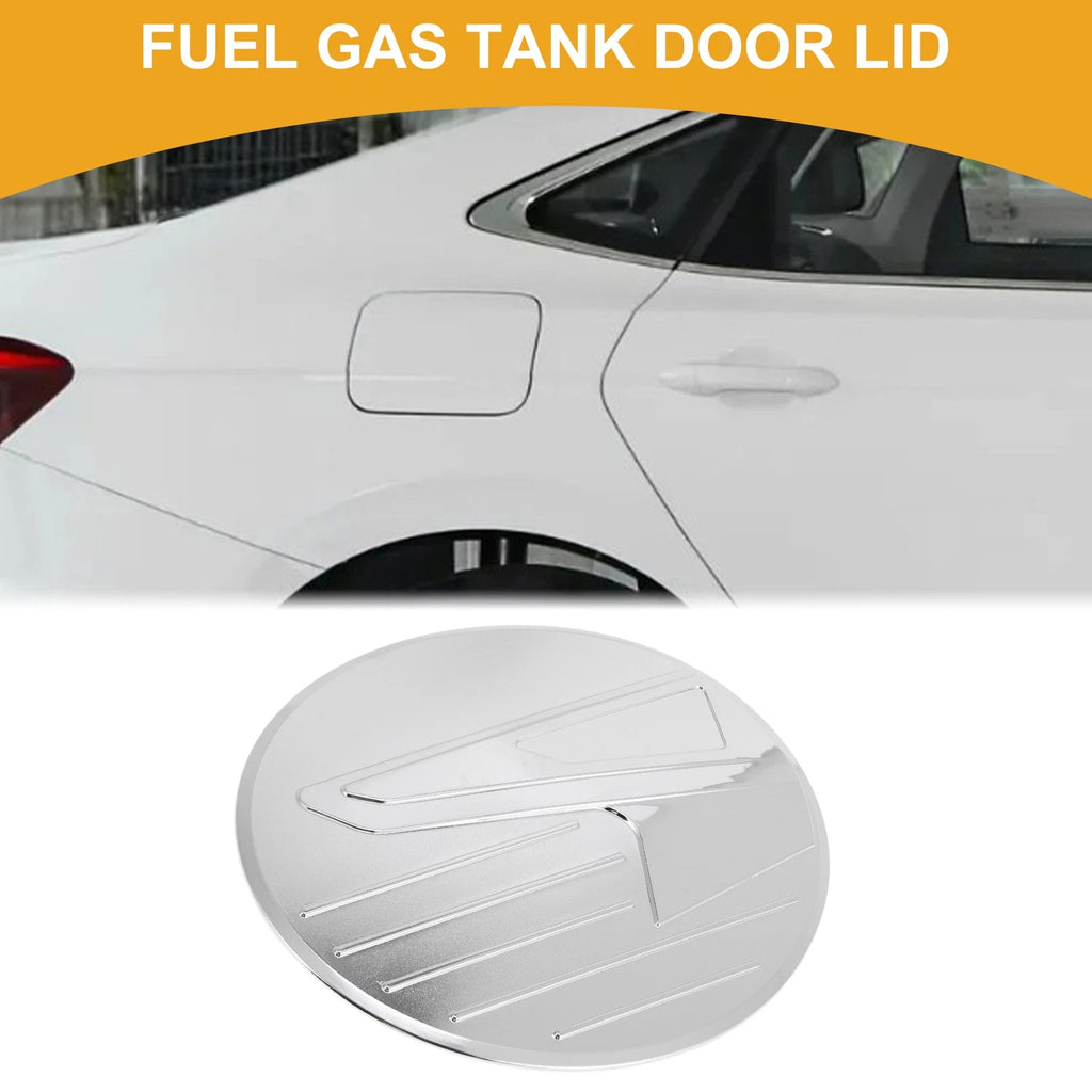 Fuel Tank Door Cap for Mazda CX-30 (2020–2025) Chrome Silver Tone
