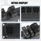 Front Left Power Window Switch for Chevy Silverado 1500 GMC Yukon (2007-2014)
