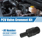 PCV Valve Fittings No. 0K30E13890 for Kia Rio (2001–2005) Black