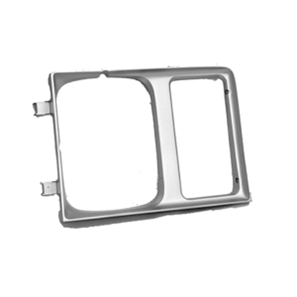 Replacement Silver Driver Side Head Light Door w/Lower Park Light Opening