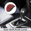 Gear Shift Knob Cover for Toyota RAV4 (2019–2024) Red Carbon Fiber