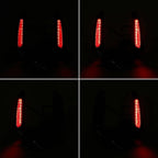 Rear Fender Fascia with Red Light for Harley Touring Road Glide King (2009–2013)