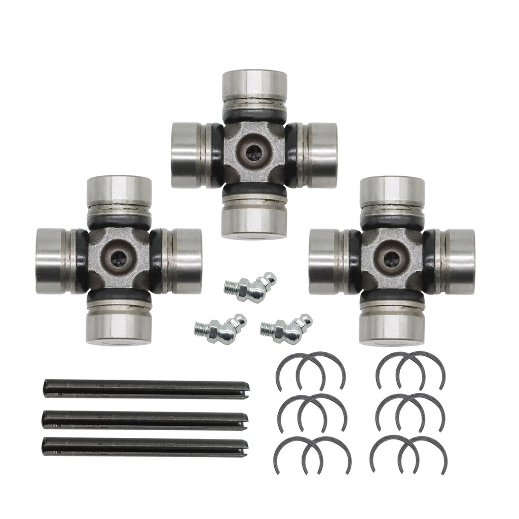 3x Prop Shaft U-Joint for Polaris Ranger Crew 800 900 1000