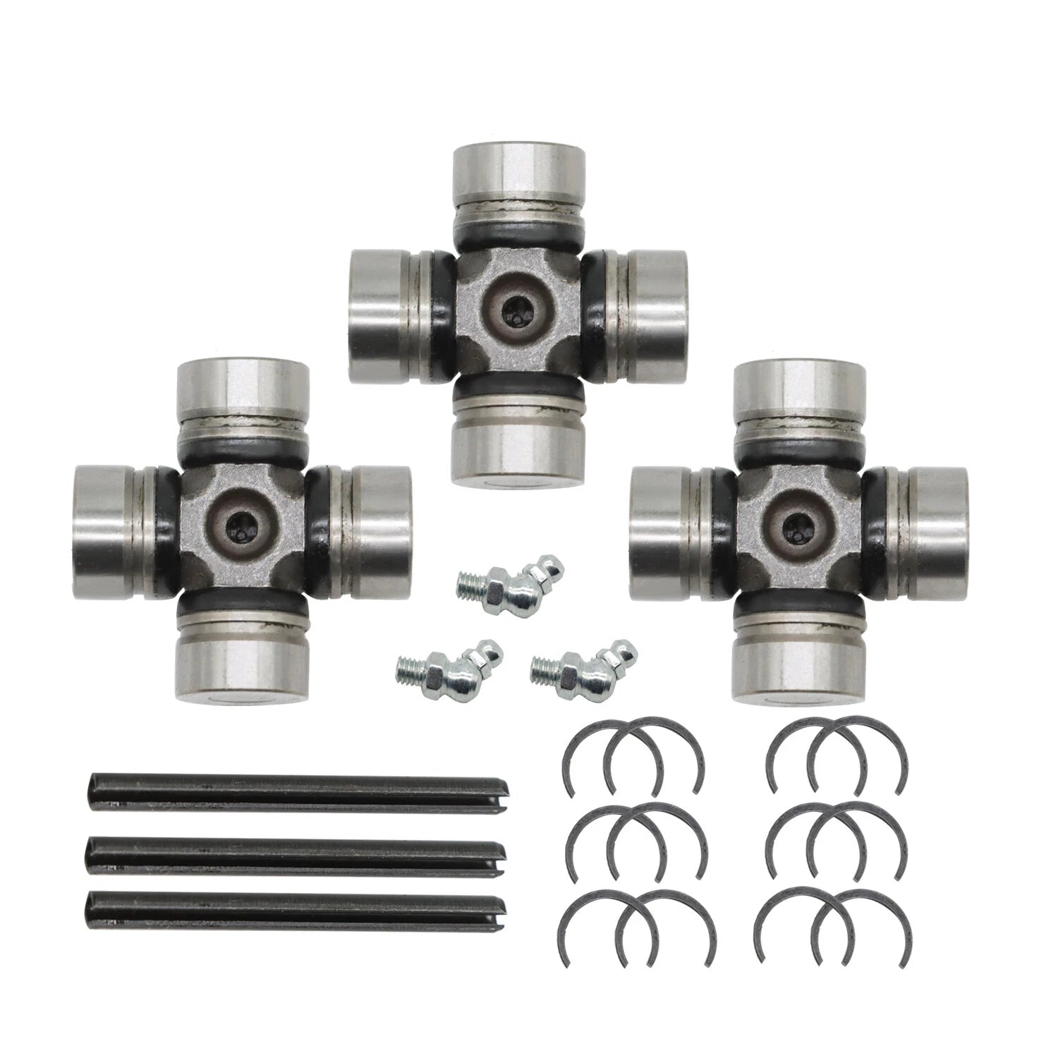 3x Prop Shaft U-Joint for Polaris Ranger Crew 800 900 1000