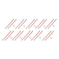10X 36" Orange Blade Markers for Northman (Replaces 2036)