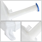 Windshield Washer Fluid Reservoir Tank Bottle w/ Cap + Pump for Sonata (1999–2004)